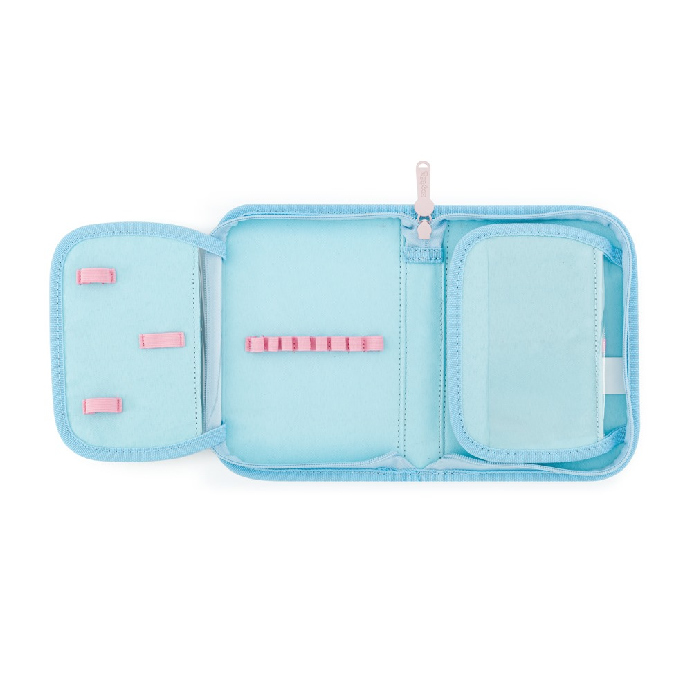 Penál 1 p. 2 chlopně, prázdný Kolibřík